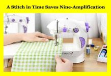 A Stitch in Time Saves Nine-Amplification A Stitch in Time Saves Nine-Amplification