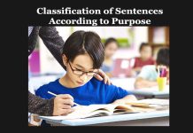Classification of Sentences According to Purpose Classification of Sentences According to Purpose
