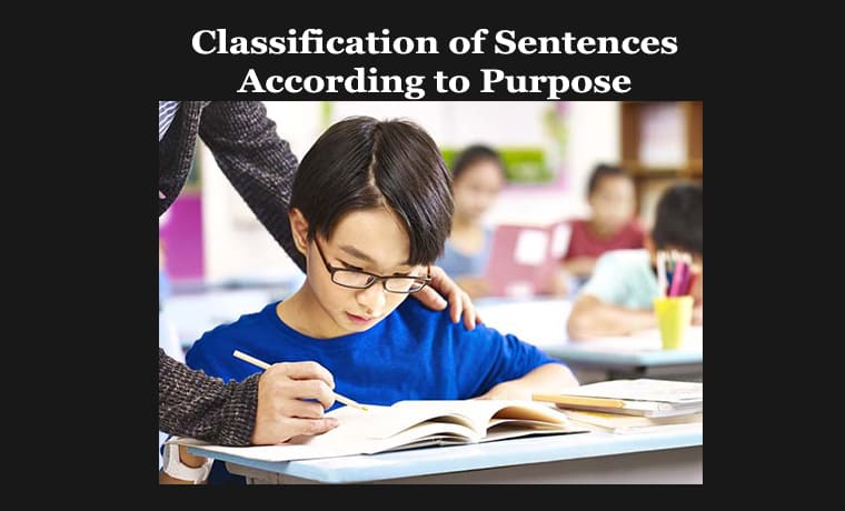 Classification of Sentences According to Purpose 1 Classification of Sentences According to Purpose