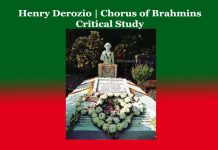 Henry Derozio | Chorus of Brahmins | Critical Study Henry Derozio Chorus of Brahmins Critical Study
