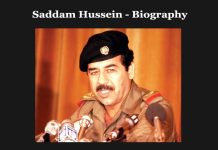 Saddam Hussein – Biography Saddam Hussein - Biography