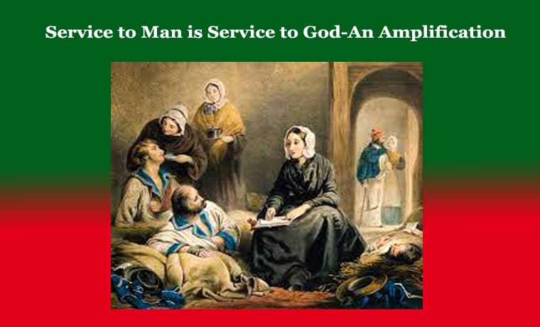 Service to Man is Service to God-An Amplification 1 Service to Man is Service to God-An Amplification