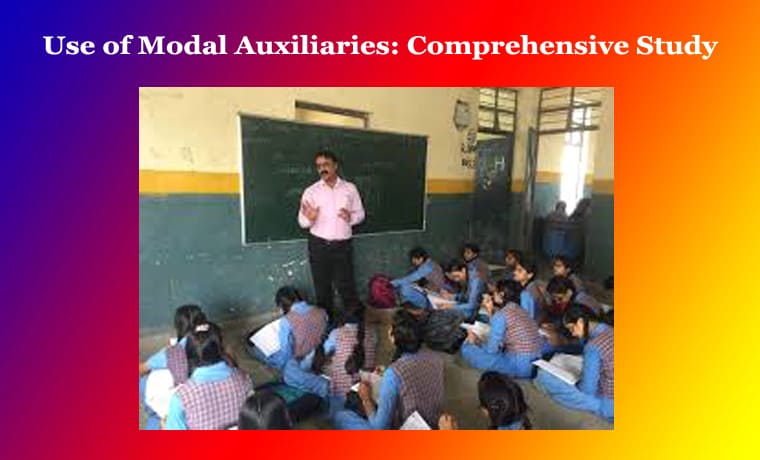 Use of Modal Auxiliaries: Comprehensive Study 1 Use of Modal Auxiliaries Comprehensive Study