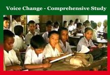 Voice Change – Comprehensive Study Voice Change - Comprehensive Study