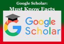 Google Scholar: Must Know Facts Google Scholar: Must Know Facts