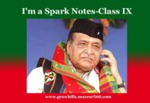 I’m a Spark Notes-Class IX I'm a Spark Notes-Class IX